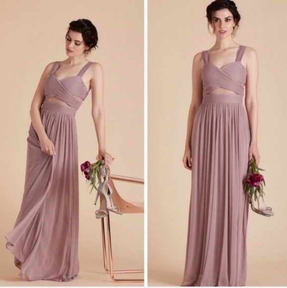 New Birdy Grey Elsye Dress Mesh Dusty Rose  XS - Picture 1 of 10